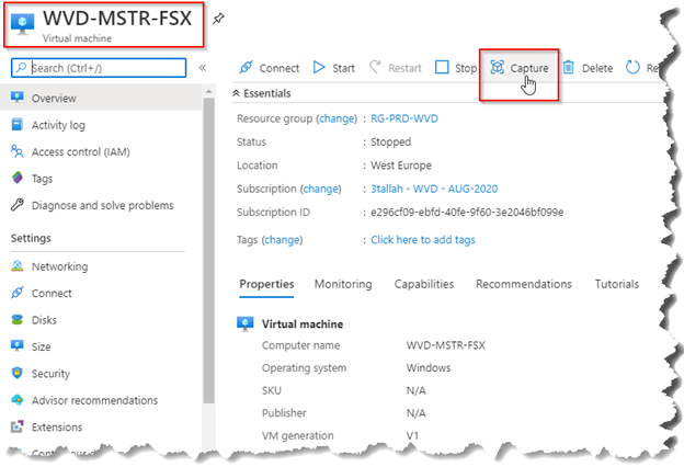 Configure Windows Virtual Desktop (WVD) to use FSLogix profile containers as a user profile storage
