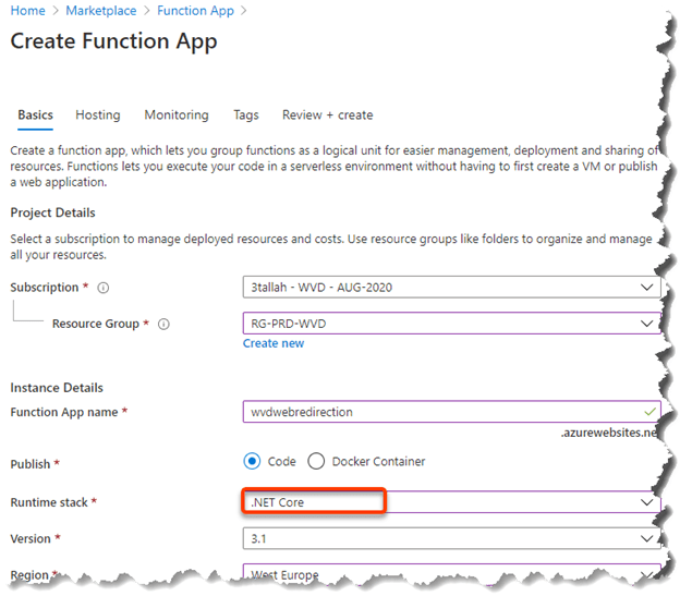 Configure Custom URL redirection for Windows Virtual Desktop - WVD