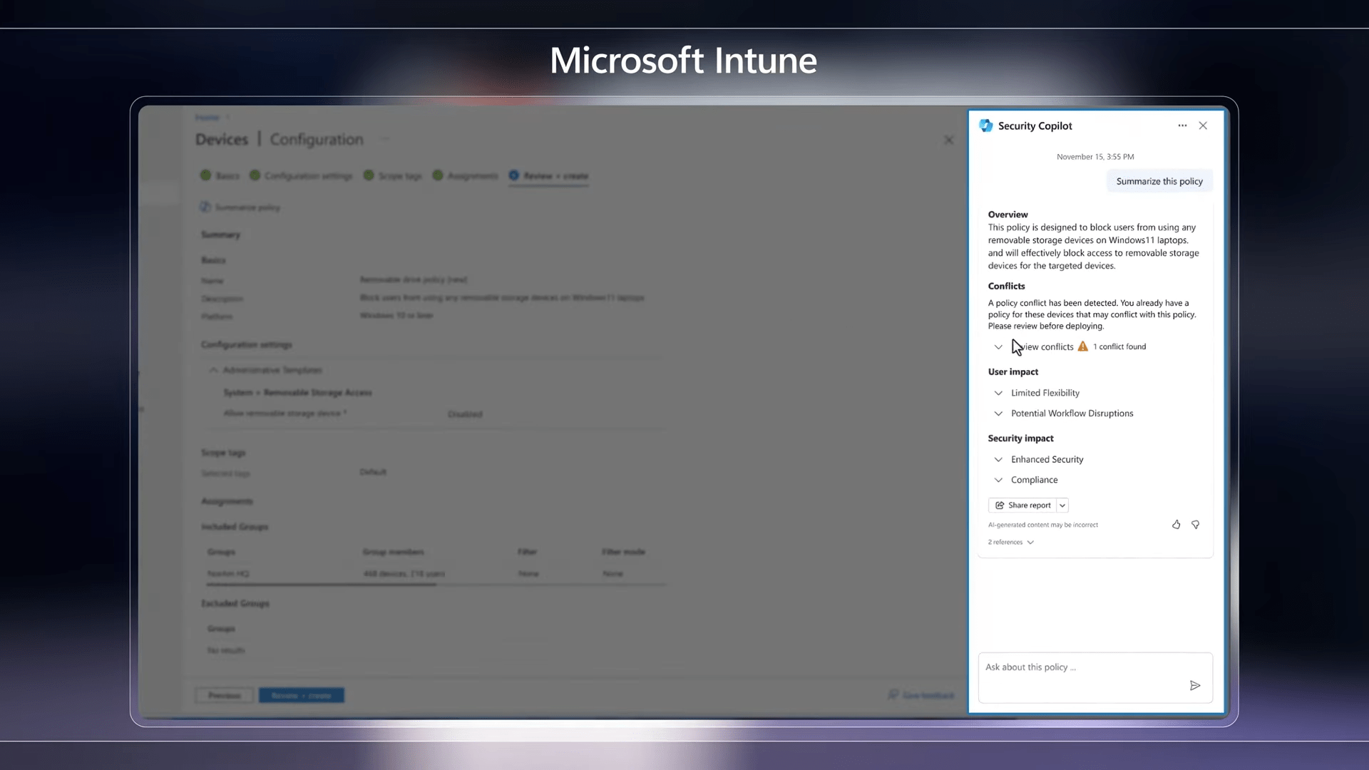Microsoft Security Copilot - Intune