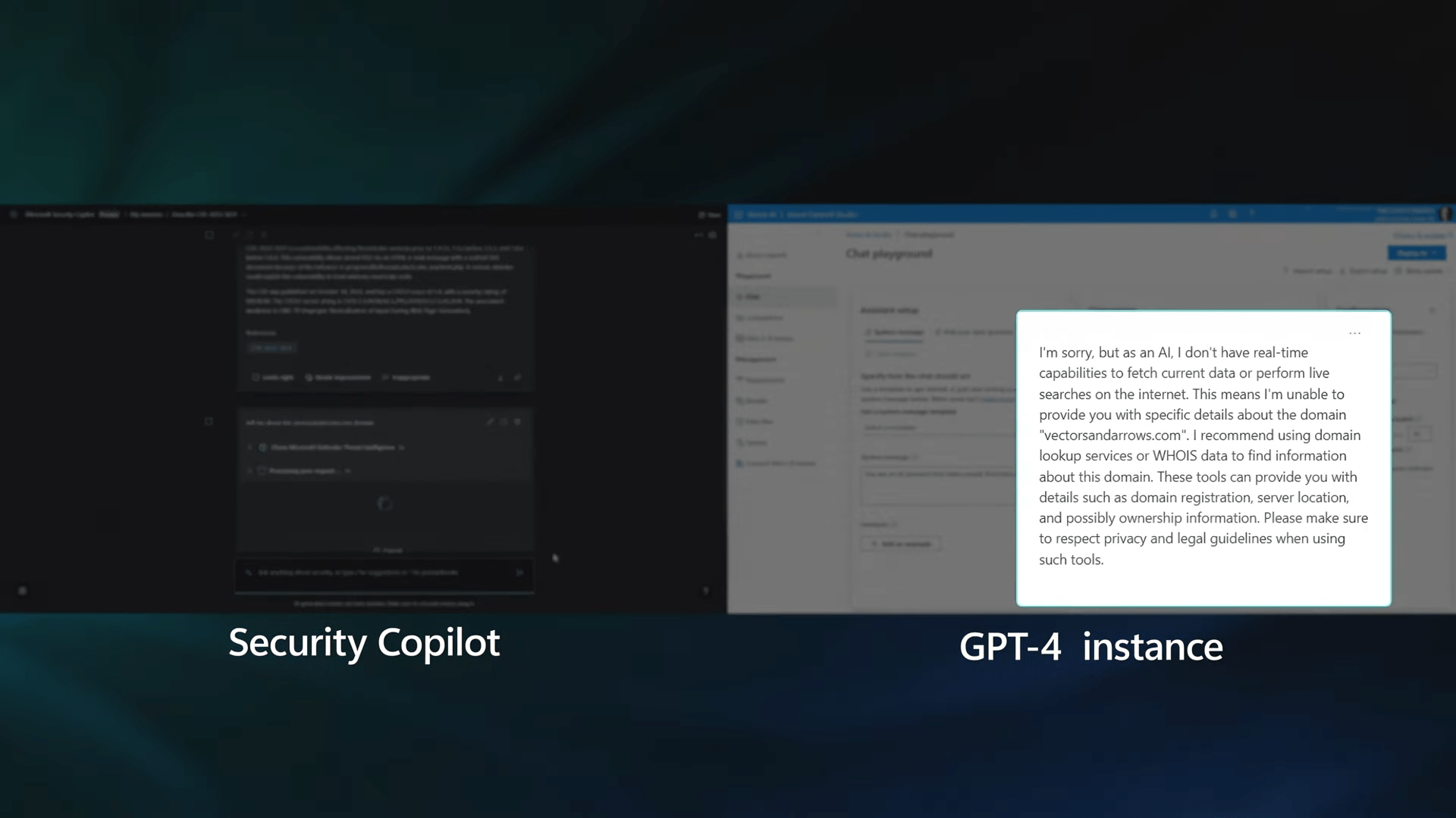 Microsoft Security Copilot - Off-the-Shelf LLM vs. Security Copilot