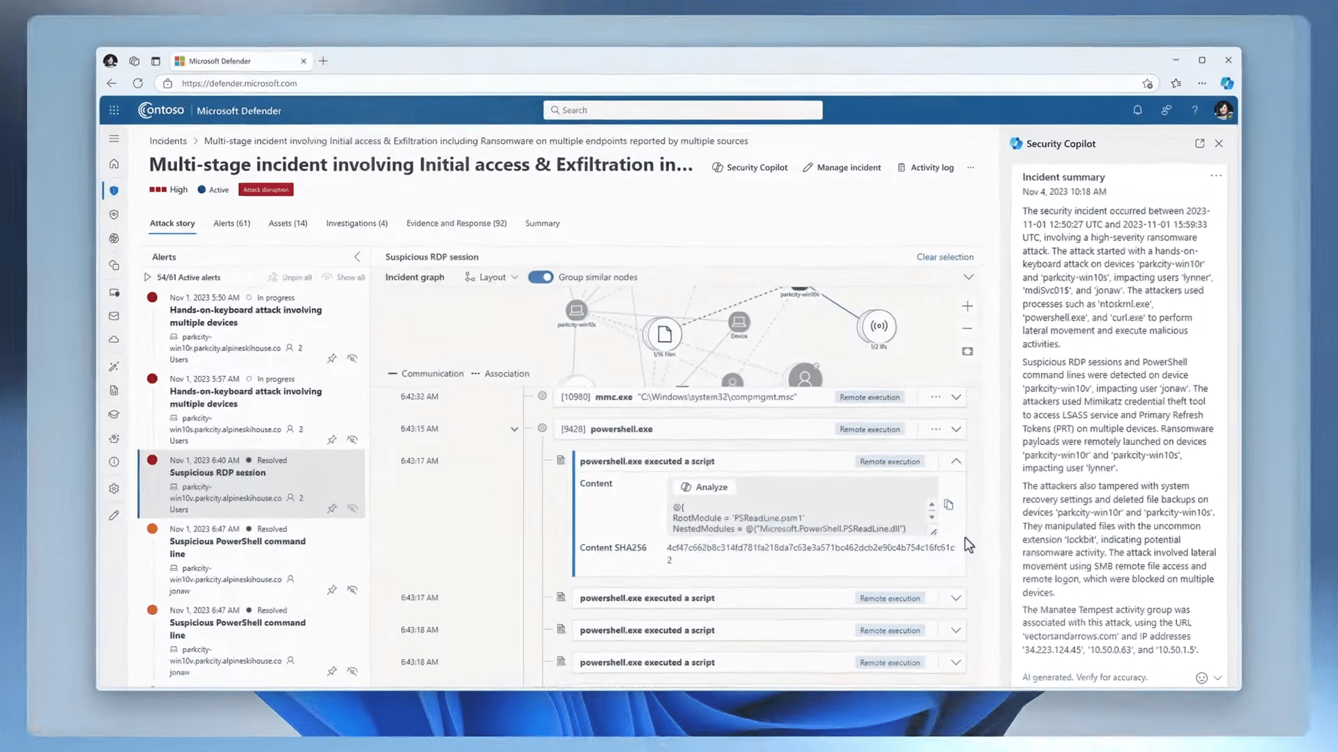 Microsoft Security Copilot - Threat Intelligence 