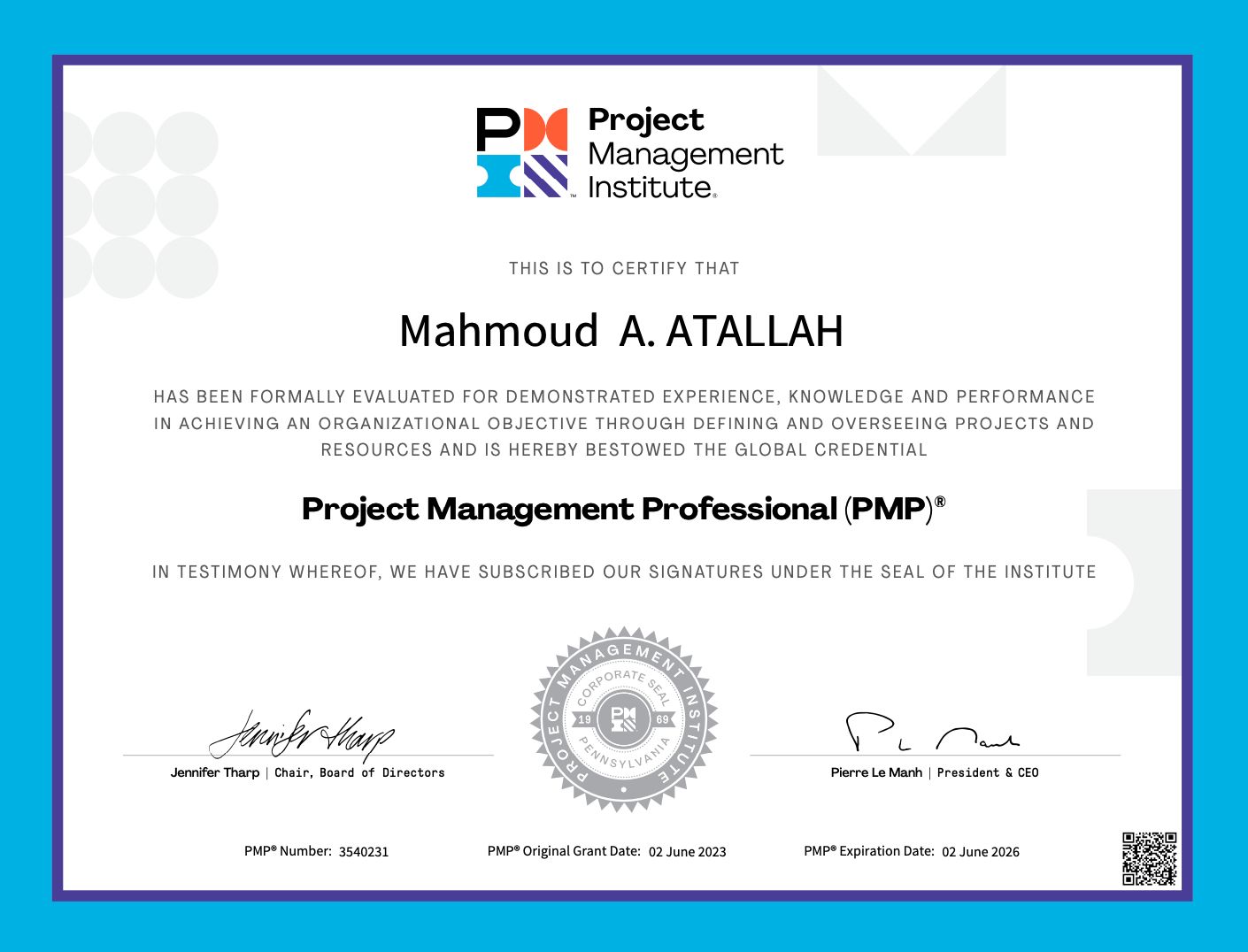 Achieving PMP Certification