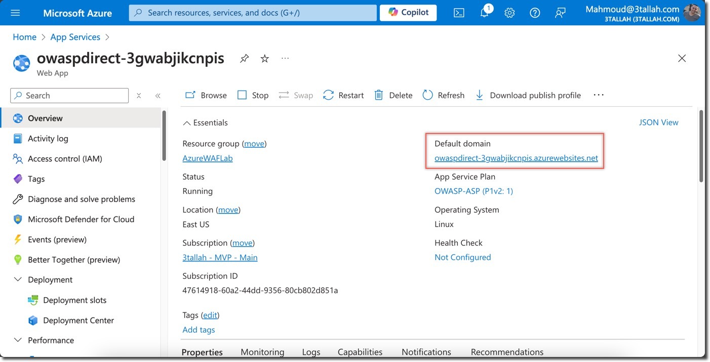 Part 2: Reconnaissance Playbook - Testing Azure WAF Protection