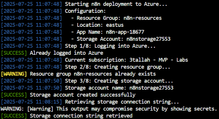 One-Click Deployment of n8n on Azure with Automation Scripts (Step-by-Step)