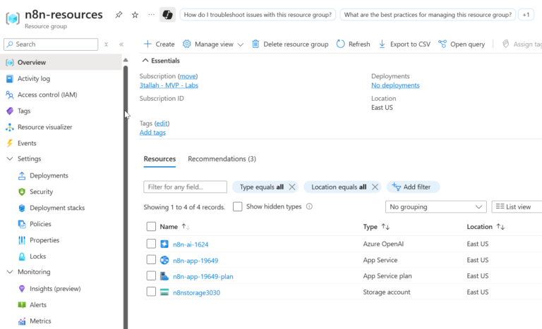 One-Click Deployment Of N8n On Azure With Automation Scripts (Step-by ...